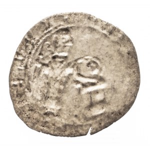 Polska, Bolesław III Krzywousty, brakteat absolucyjny, bez daty 1137-1138