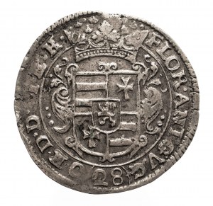 Niemcy, Oldenburgia, Anton Gunther, 1603-1667, 28 Stüber (gulden) bez daty, 1649-1651, Oldenburg.