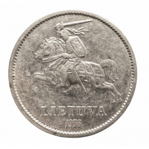 Lithuania, First Republic (1925 - 1938), 10 litas 1936, Grand Duke Vytautas, Kaunas