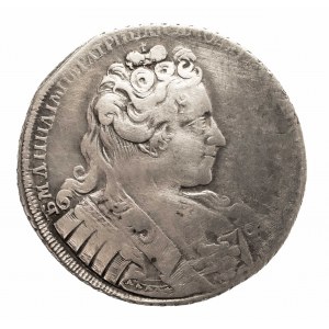 Rosja, Anna (1730-1740), rubel 1731, Moskwa.