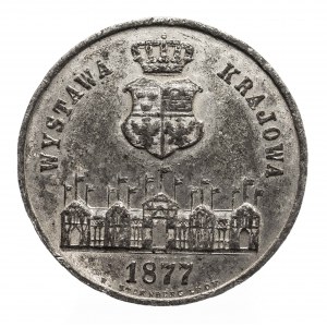 Polska, XIX wiek - Galicja, medal z Wystawy Krajowej Rolniczo-Przemysłowej we Lwowie 1877.