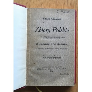 EDWARD CHWALEWIK Polish Collections 1916 Bibliography of Polish Numismatics item 186.
