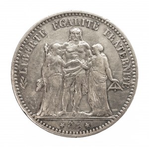 Frankreich, Republik, 5 Francs 1875 A, Paris