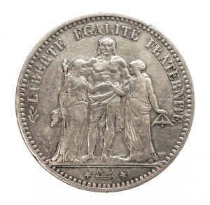 Francja, Republika, 5 franków 1875 A, Paryż