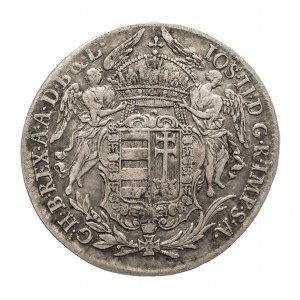 Węgry, Józef II (1765-1790), 1/2 talara 1782 B, Kremnica