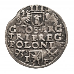 Polska, Zygmunt III Waza (1587-1632), trojak 1593, Poznań.