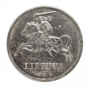 Lithuania, Republic (1918-1940), 10 litas 1936, Grand Duke Vytautas., Kaunas
