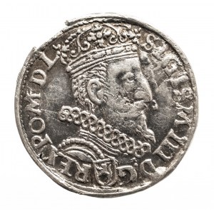 Polen, Sigismund III. Wasa (1587-1632), Trojak, 1605, Krakau
