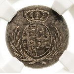 Księstwo Warszawskie (1807-1815), 5 groszy 1811 I.B. Warszawa, NGC AU 53