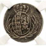 Księstwo Warszawskie (1807-1815), 5 groszy 1811 I.B. Warszawa, NGC AU 50