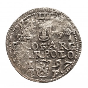 Polska, Zygmunt III Waza (1587-1632), trojak 1597, Olkusz