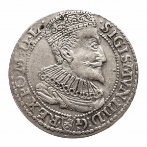 Poland, Sigismund III Vasa (1587-1632), sixpence 1596, Malbork.