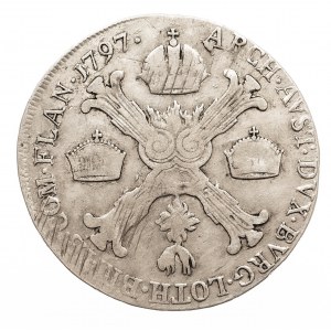 Österreich, Niederlande Franz II, 1/2 Taler 1797 C, Prag