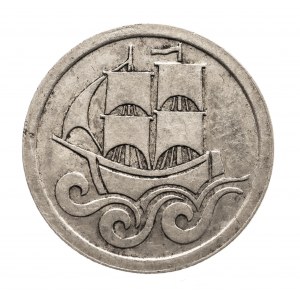 Free City of Danzig, 1/2 guilder 1923, silver