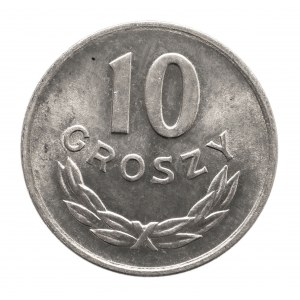 Polen, Volksrepublik Polen (1944-1989), 10 groszy 1949 Aluminium