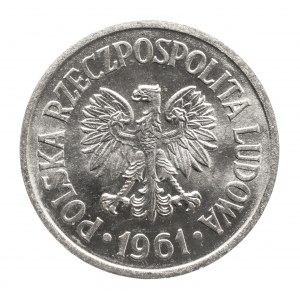 Polska, PRL (1944-1989), 10 groszy 1961 aluminium