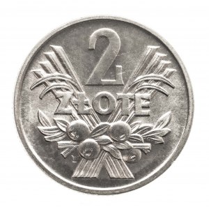 Polska, PRL (1944-1989), 2 złote 1958 Kłosy, Warszawa