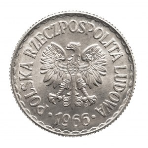 Polska, PRL (1944-1989), 1 złoty 1966