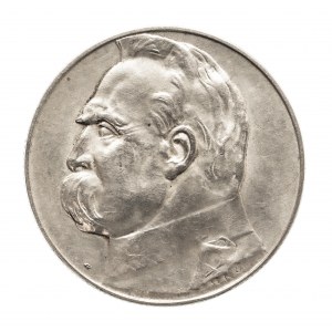 Polska, II Rzeczpospolia (1918-1939), 5 złotych 1938 Piłsudski, Warszawa