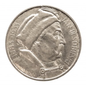 Polen, Zweite Republik (1918-1939), 10 Gold 1933 Jan Sobieski, Warschau.