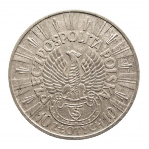 Polen, Zweite Republik (1918-1939), 10 Gold 1934 Strzelecki-Adler, Warschau.