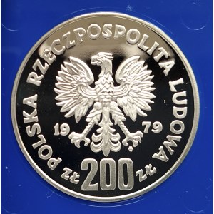 Poland, People's Republic of Poland (1944-1989), 200 gold 1979, Mieszko I
