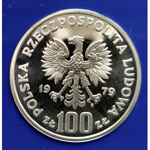 Polska, PRL (1944-1989), 100 złotych 1979, Henryk Wieniawski