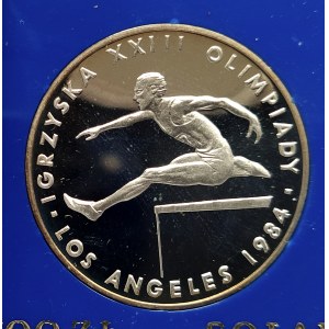 Polska, PRL (1944-1989), 200 złotych 1984, XXIII Olimpiada w Los Angeles (1)