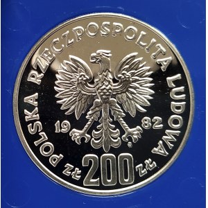 Polen, Volksrepublik Polen (1944-1989), 200 Zloty 1982, Bolesław III Krzywousty