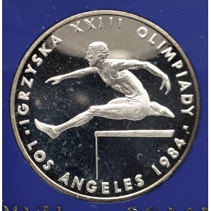 Polska, PRL (1944-1989), 200 złotych 1984, XXIII Olimpiada w Los Angeles (2)