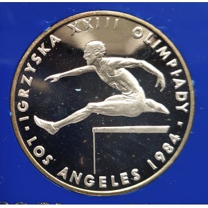 Polska, PRL (1944-1989), 200 złotych 1984, XXIII Olimpiada w Los Angeles (3)
