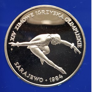 Polska, PRL (1944-1989), 200 złotych 1984, XIV Zimowe Igrzyska Olimpijskie Sarajewo 1984 (1)