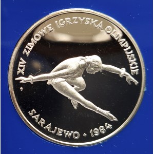 Polska, PRL (1944-1989), 200 złotych 1984, XIV Zimowe Igrzyska Olimpijskie Sarajewo 1984 (2)