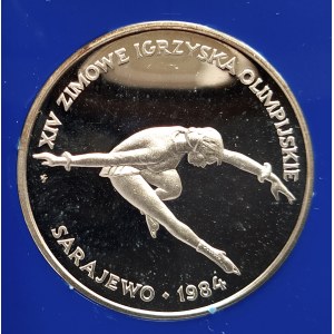 Polska, PRL (1944-1989), 200 złotych 1984, XIV Zimowe Igrzyska Olimpijskie Sarajewo 1984 (3)