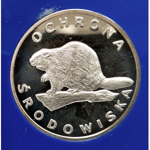 Polska, PRL (1944-1989), 100 złotych 1978, Ochrona Środowiska - Bóbr