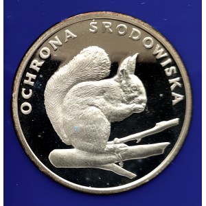Poland, People's Republic of Poland (1944-1989), 500 gold 1985, Environmental Protection - Squirrel (1)