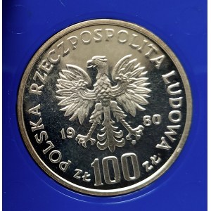 Polska, PRL (1944-1989), 100 złotych 1980, Igrzyska XXII Olimpiady