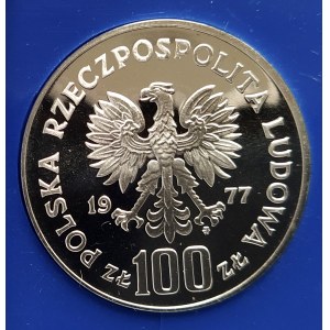 Polska, PRL (1944-1989), 100 złotych 1977, Henryk Sienkiewicz