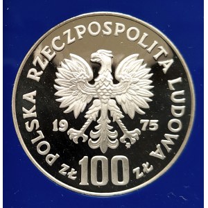 Polen, PRL (1944-1989), 100 Zloty 1975, Helena Modrzejewska