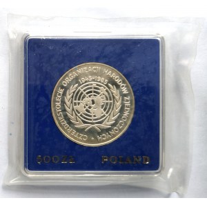 Polska, PRL (1944-1989), 500 złotych 1985, 40 Lat ONZ (1)