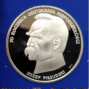 Poland, People's Republic of Poland (1944-1989), 50000 gold 1988, Jozef Pilsudski (1)