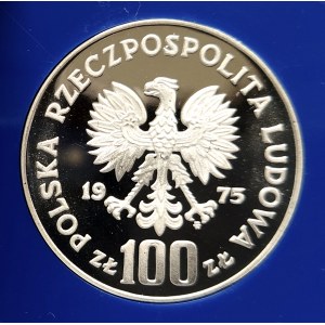 Poland, People's Republic of Poland (1944-1989), 100 gold 1975, Ignacy Jan Paderewski