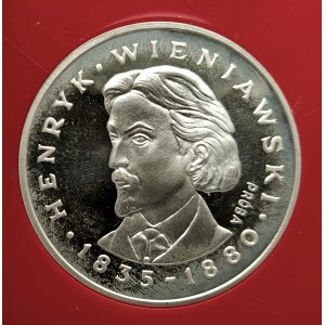 Polen, Volksrepublik Polen (1944-1989), 100 Gold 1979, Henryk Wieniawski - Muster, Silber