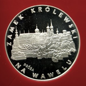 Poland, People's Republic of Poland (1944-1989), 100 gold 1977, Wawel - sample, silver