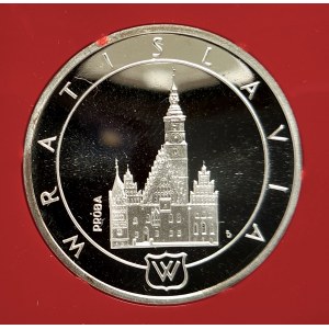 Polen, Volksrepublik Polen (1944-1989), 1000 Gold 1987, Wratislavia - Muster, Silber (1)