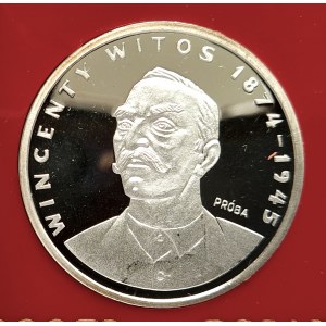 Polska, PRL (1944-1989), 1000 złotych 1984, Wincenty Witos - próba, srebro (1)