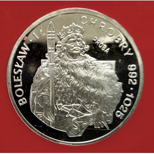 Polen, Volksrepublik Polen (1944-1989), 200 Zloty 1980, Bolesław I. Chrobry - Halbfigur - Prozess, Silber