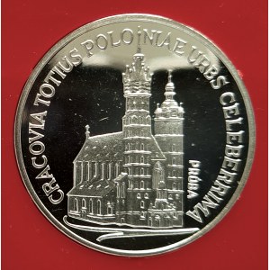 Poland, People's Republic of Poland (1944-1989), 100 gold 1981, St. Mary's Church - sample, silver