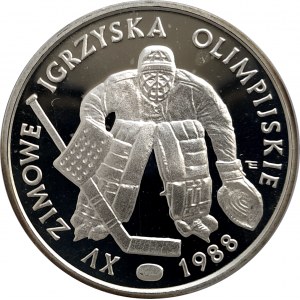 Poland, People's Republic of Poland (1944-1989), 500 gold 1987, XV Olympic Winter Games Calgary 1988 (1)