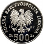 Polska, PRL (1944-1989), 500 złotych 1987, XV Zimowe Igrzyska Olimpijskie Calgary 1988 (2)